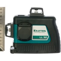 Лазерный нивелир KRAFTOOL LL-3D 34640-4 (с держателем и детектором) - Превью изображения №3 — Интернет-магазин Your Sale
