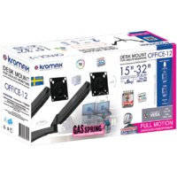 Кронштейн для монитора Kromax OFFICE-12 (черный) - Превью изображения №3 — Интернет-магазин Your Sale