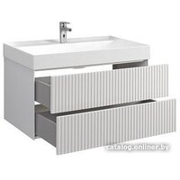 Belux Тумба под умывальник Сиртаки НП 100-02 (1, белый глянцевый) Image #2