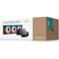 Система жидкостного охлаждения для процессора DeepCool LT360 Vision ARGB R-LT360VISION-BKAMMC-G-1 - Превью изображения №7 — Интернет-магазин Your Sale