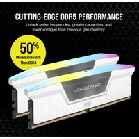 Оперативная память Corsair Vengeance RGB 2x32ГБ DDR5 5600 МГц CMH64GX5M2B5600C40W - Превью изображения №4 — Интернет-магазин Your Sale