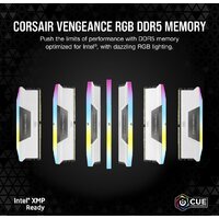 Оперативная память Corsair Vengeance RGB 2x32ГБ DDR5 5600 МГц CMH64GX5M2B5600C40W - Превью изображения №5 — Интернет-магазин Your Sale