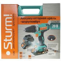 Дрель-шуруповерт Sturm CD3618T (с 2-мя АКБ, кейс) - Превью изображения №7 — Интернет-магазин Your Sale