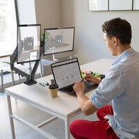 Кронштейн для монитора Kromax Office-14 (черный) - Превью изображения №2 — Интернет-магазин Your Sale