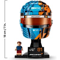 Конструктор LEGO Editions 43017 Шлем McLaren Mastercard F1 Team Oscar Piastri Helmet - Превью изображения №6 — Интернет-магазин Your Sale