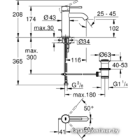 Grohe Essence New S-Size 23589DL1 (медный матовый) Image #2