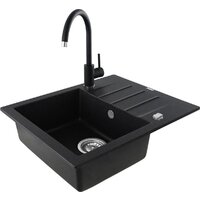 Кухонная мойка Kernau KGS A 4560 1B1D Graphite - Превью изображения №3 — Интернет-магазин Your Sale