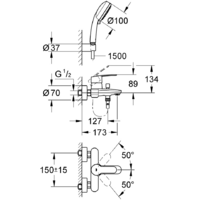 Grohe Eurostyle Cosmopolitan 3359220A Image #2