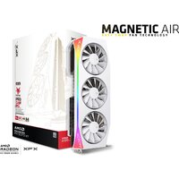 XFX Mercury AMD Radeon RX 9070 XT OC White Magnetic Air Edition RGB RX-97TMARGW9 Image #6