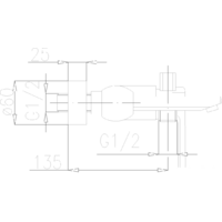 Смеситель Armatura Korund 4004-010-00 - Превью изображения №3 — Интернет-магазин Your Sale