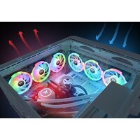 Комплект вентиляторов для корпуса с контроллером Thermaltake SWAFAN EX12 RGB CL-F143-PL12SW-A - Превью изображения №7 — Интернет-магазин Your Sale