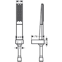Hansgrohe Rainfinity 100 1jet 26857000 Image #2