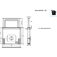 Falmec Down Draft Design+ 90 (черный) Image #6