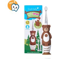 Электрическая зубная щетка Brush-Baby WildOnes Bear - Превью изображения №3 — Интернет-магазин Your Sale