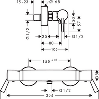 Hansgrohe Ecostat 13117000 Image #2