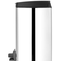 Brabantia Pedal Bin Silent 10 л прямоугольное (стальной полированный) Image #3