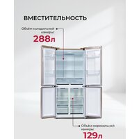 Четырёхдверный холодильник LEX LCD450GlGID - Превью изображения №10 — Интернет-магазин Your Sale