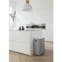 Brabantia Bo Pedal Bin 2 x 30 л (минерально-серый) Image #14