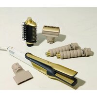 Фен-стайлер Shark Glam Sleek Straight Waves & Curls Multi-styler HD6051SEU - Превью изображения №5 — Интернет-магазин Your Sale