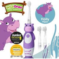 Электрическая зубная щетка Brush-Baby WildOnes Hippo - Превью изображения №4 — Интернет-магазин Your Sale