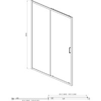 Aquatek AQ ARI RA 10020BL 100x200 (черный/прозрачное стекло) Image #7