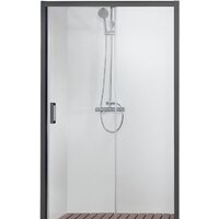 Aquatek AQ ARI RA 10020BL 100x200 (черный/прозрачное стекло)