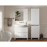 Belux Шкаф Неаполь П 50 К (1, белый глянцевый) Image #4