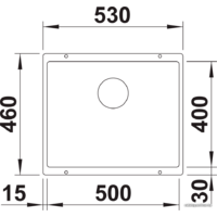 Blanco Rotan 500-U 523076 (белый) Image #2