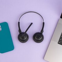Офисная гарнитура JLab Go Work Pop (черный) - Превью изображения №6 — Интернет-магазин Your Sale