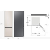 Холодильник Samsung Bespoke RB34C7B5CAP/EF - Превью изображения №6 — Интернет-магазин Your Sale