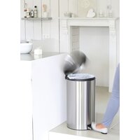 Brabantia Pedal Bin Recycle Silent 2 x 20 л (стальной матовый) Image #14