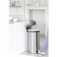Brabantia Pedal Bin Recycle Silent 2 x 20 л (стальной матовый) Image #10