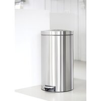 Brabantia Pedal Bin Recycle Silent 2 x 20 л (стальной матовый) Image #9