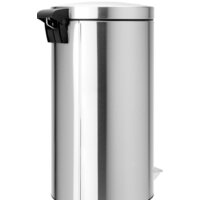 Brabantia Pedal Bin Recycle Silent 2 x 20 л (стальной матовый) Image #2