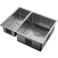 Кухонная мойка ZorG Zerox 58-2 U / IF-L Steel - Превью изображения №2 — Интернет-магазин Your Sale