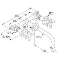 Kludi Nova Fonte 201440520 Image #2