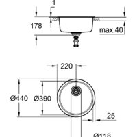 Grohe K200 50-S 44 1.0 31720SD0 Image #2