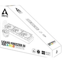 Система жидкостного охлаждения для процессора Arctic Liquid Freezer III 420 A-RGB White ACFRE00153A - Превью изображения №12 — Интернет-магазин Your Sale