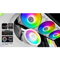 Система жидкостного охлаждения для процессора Arctic Liquid Freezer III 420 A-RGB White ACFRE00153A - Превью изображения №8 — Интернет-магазин Your Sale