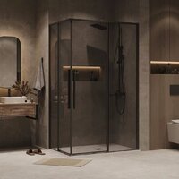 Grossman Galaxy 90x195 1/2.K33.01.90.21.10 (черный матовый/тонированное стекло) Image #8