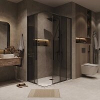 Grossman Galaxy 90x195 1/2.K33.01.90.21.10 (черный матовый/тонированное стекло) Image #9