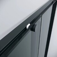 Grossman Galaxy 90x195 1/2.K33.01.90.21.10 (черный матовый/тонированное стекло) Image #5