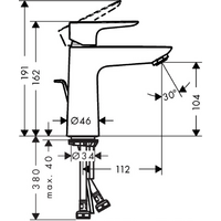 Hansgrohe Talis E 71713000 Image #2