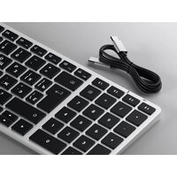 Клавиатура Satechi Slim X2 (серебристый) - Превью изображения №6 — Интернет-магазин Your Sale
