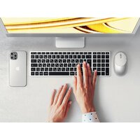 Клавиатура Satechi Slim X2 (серебристый) - Превью изображения №5 — Интернет-магазин Your Sale