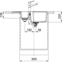Franke Urban UBG 651-78 114.0687.298 (матовый черный) Image #3