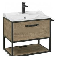 Акватон Тумба с умывальником Лофт Ф 80 1A2424K6LTDY0