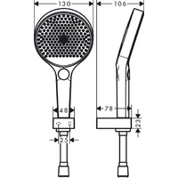 Hansgrohe Rainfinity 130 3jet 26852000 (хром) Image #2