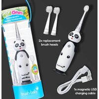 Электрическая зубная щетка Brush-Baby WildOnes Panda - Превью изображения №10 — Интернет-магазин Your Sale