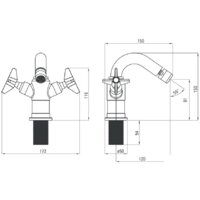 Deante Temisto Nero BQT N31D Image #5
